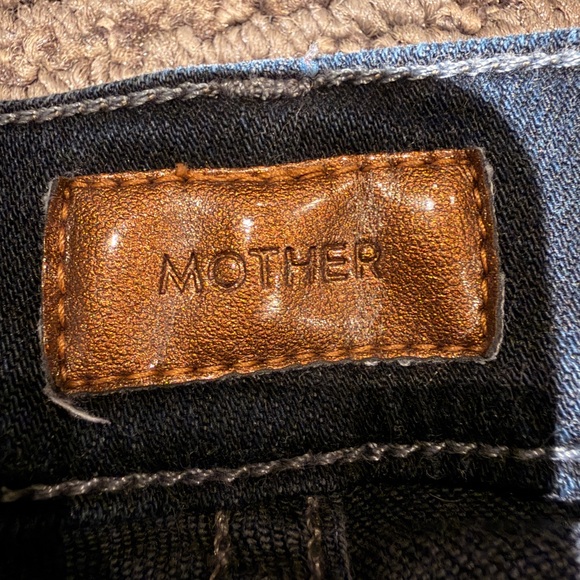 Classic Mother Denim “The Rascal” Indigo Skinny Jeans - Picture 3 of 7